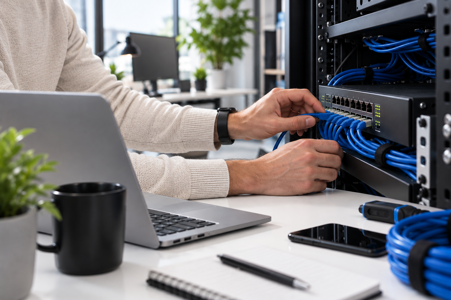 IT-Infrastruktur von MicroX